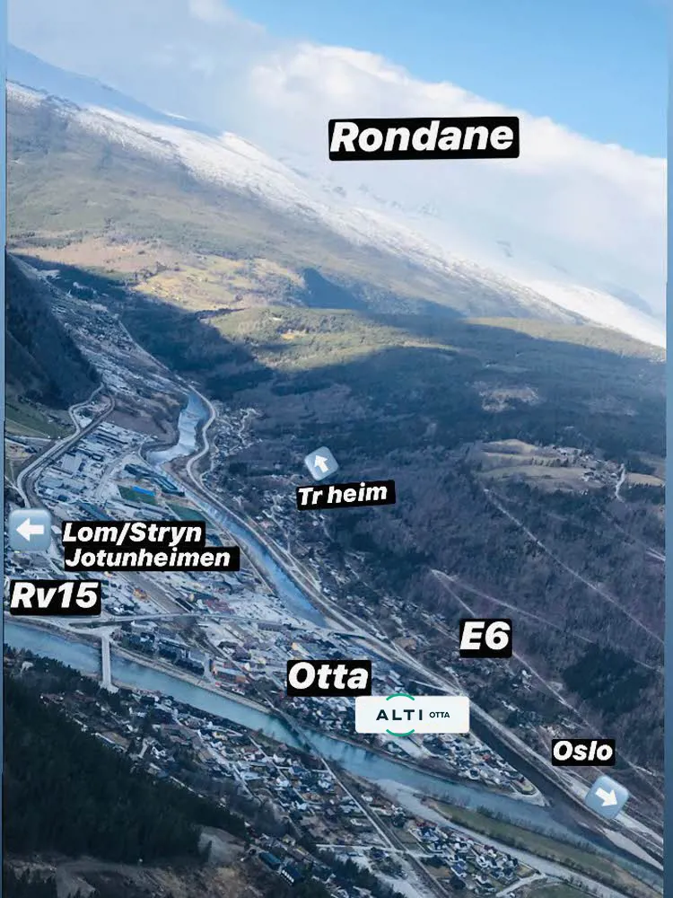 Alti Otta Kart Turistinformasjon