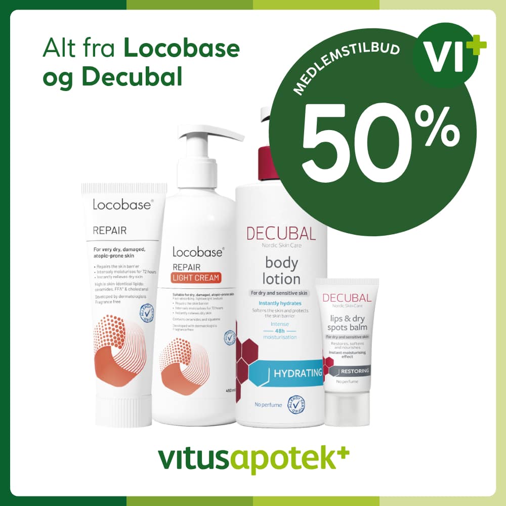 Vitusapotek Locobase Og Decubal 50% 25.2 24.3