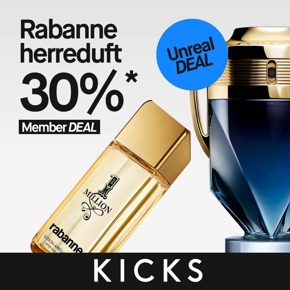 KICKS 30% Rabanne Duft 5. 8.2