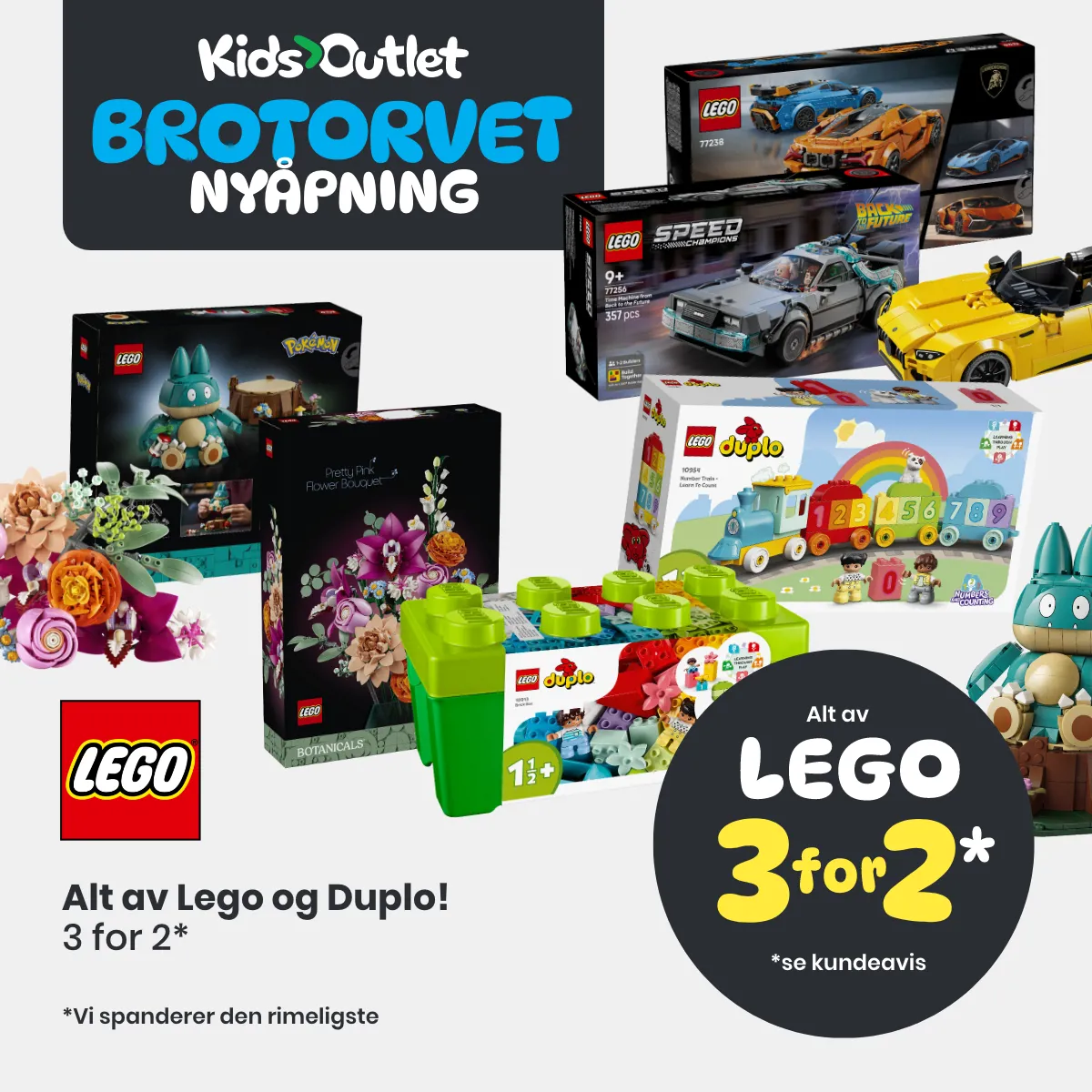 Kids Outlet Nyåpning Oasen Meta 3
