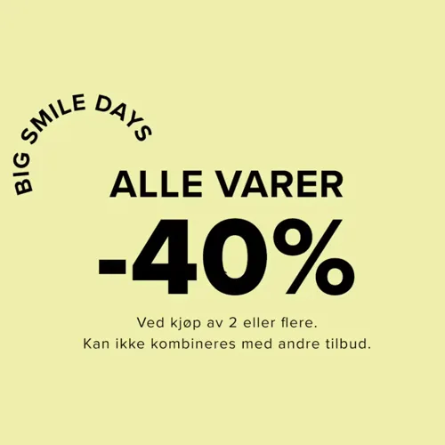 Cubus Big Smile 40% 23. 26.10