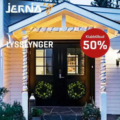 Jernia Lysslenge 50% 2. 24.Des
