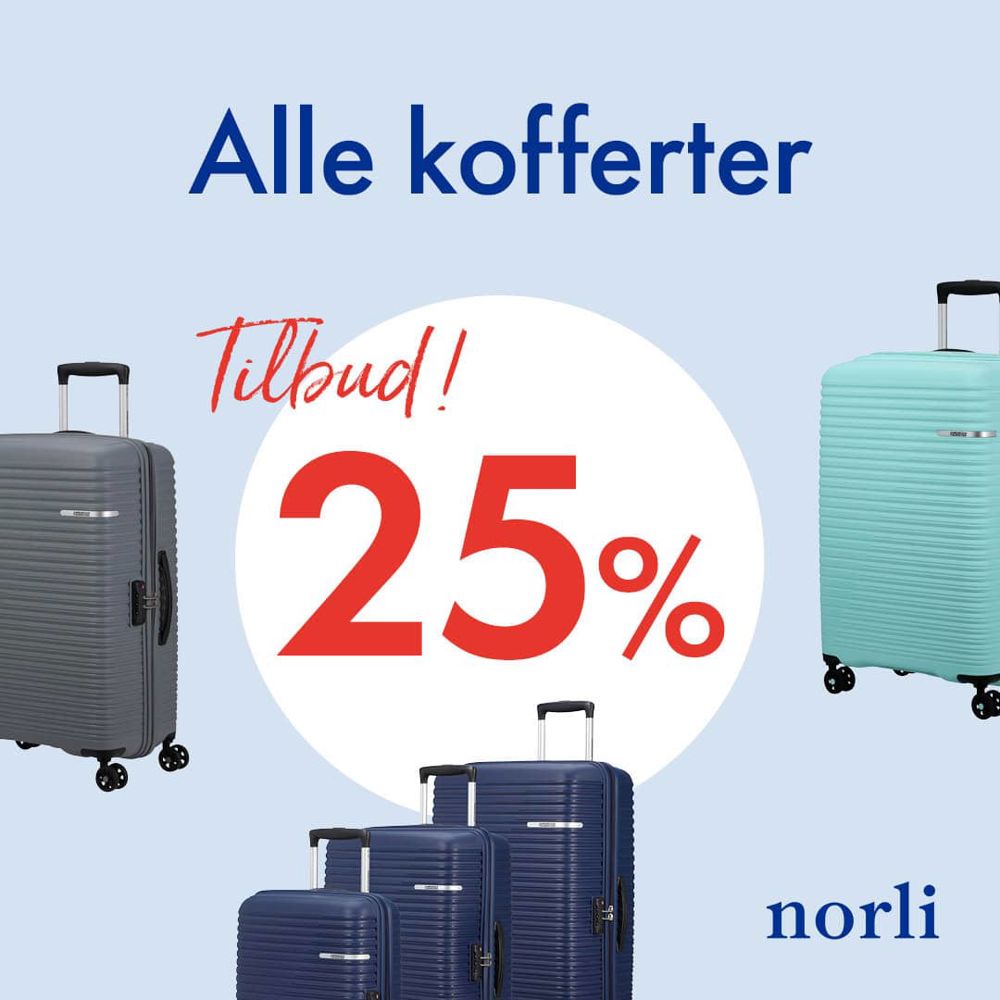 Norli 25% Kofferter U38 41