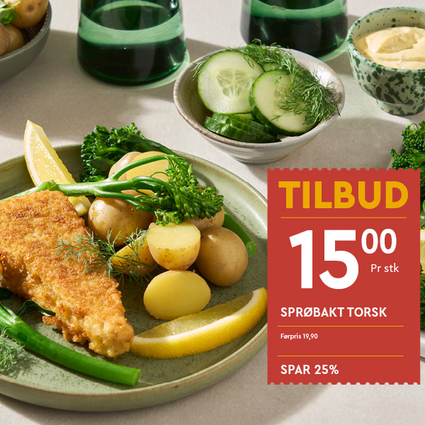 Coop Mega Sprøbakt Fisk U15