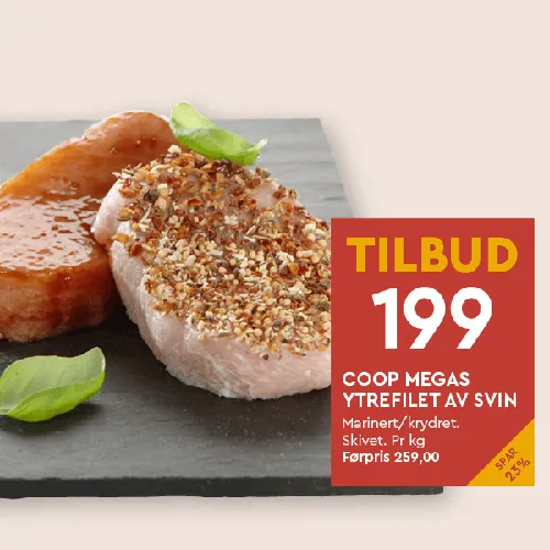 Coop Mega Ytrefilet Svin U27