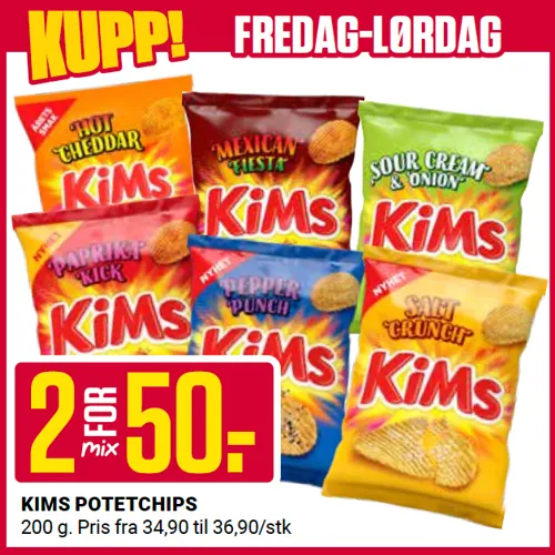 Europris Kims Potetgull U28