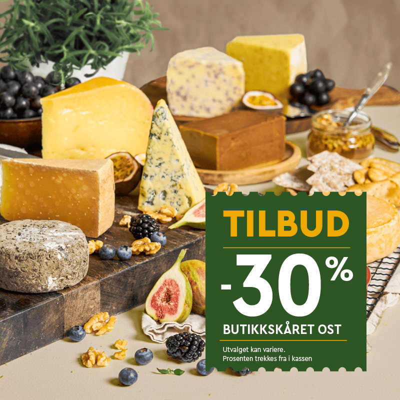 Coop Mega Butikkskåret Ost U44