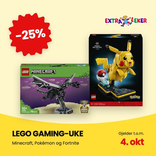 Extraleker Lego Gaming 25