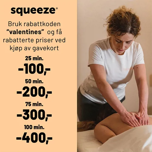 Ullevaal Squeeze Valentienstilbud