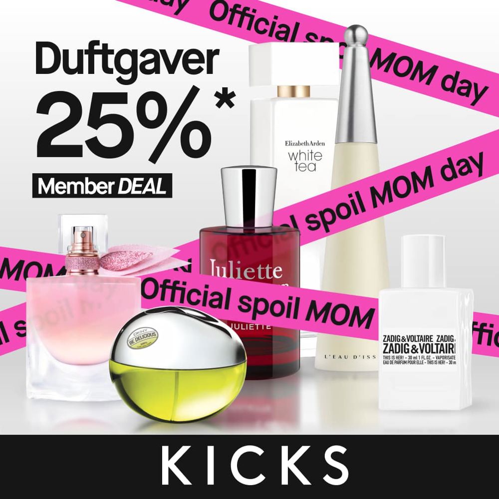 KICKS 25% Duftgaver 2. 8.2