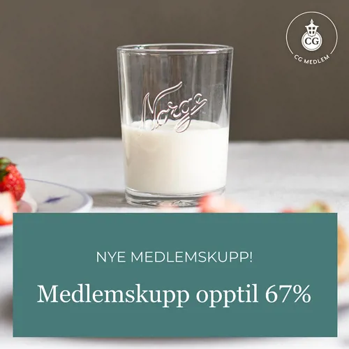 CG Medlemskupp Opptil 67% 30.6 3.8