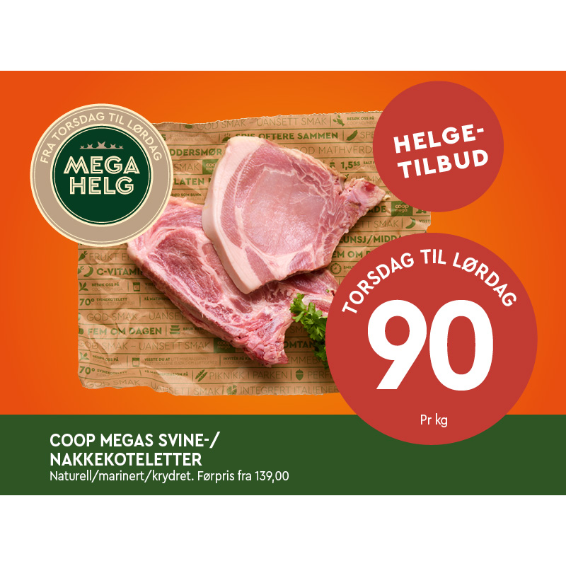 Coop Mega Nakkekoteletter U34
