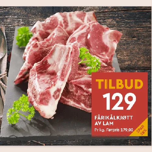 Coop Mega Fårikålkjøtt U40
