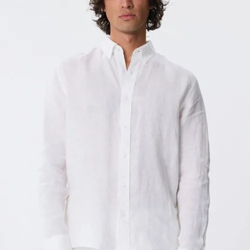 7366892 900 F M M Linen Shirt Ls Cubus 3862