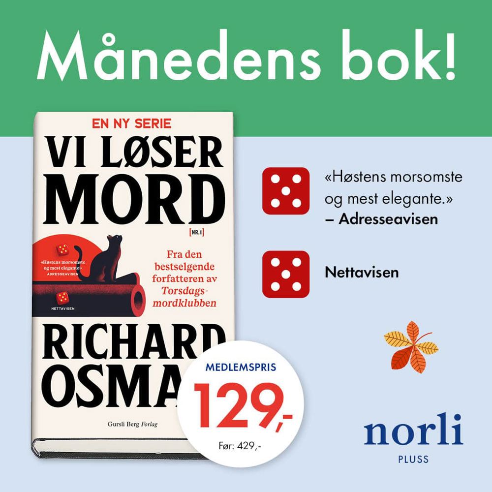Norli Månedens Bok Oktober