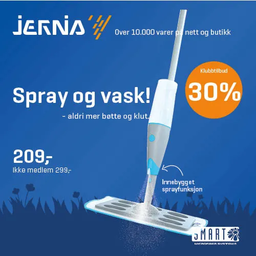 Jernia Spray Og Vask Mopp U14 17