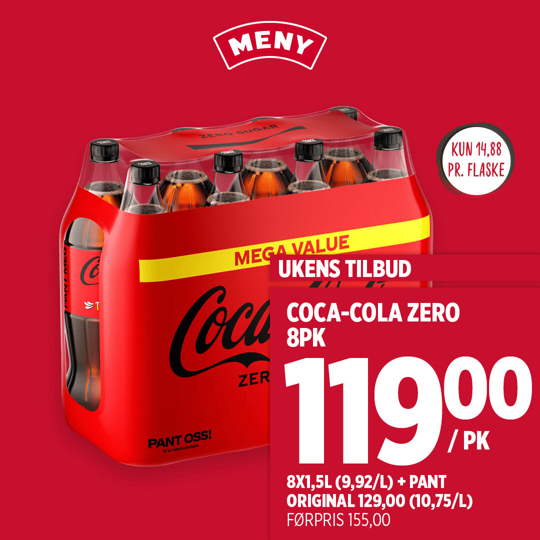 Meny Coca Cola U36