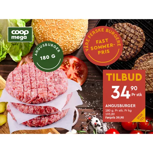 Coop Mega Angusburger U22