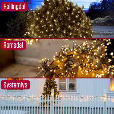 Europris Lyselenker 40% 15. 21.Des