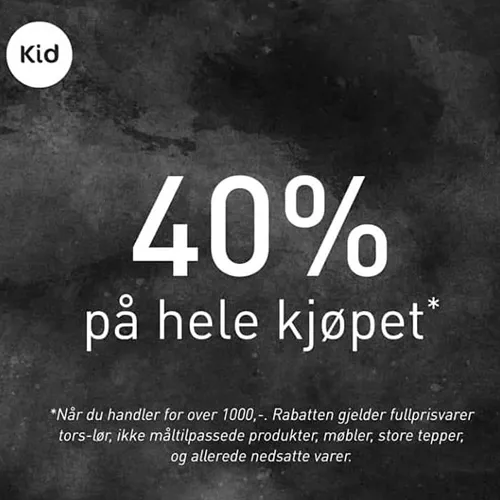 Alna Kid 40% På Hele Kjøpet