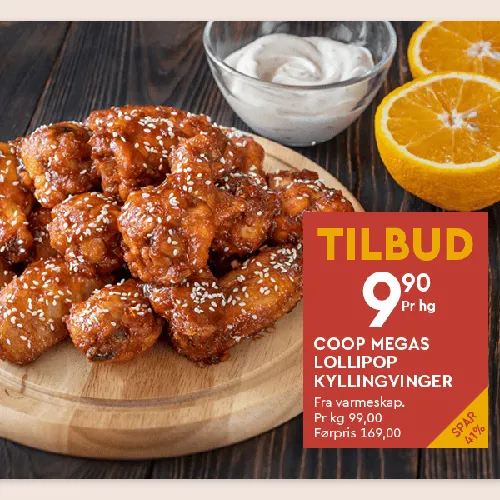 Coop Mega Kyllingvinger U9