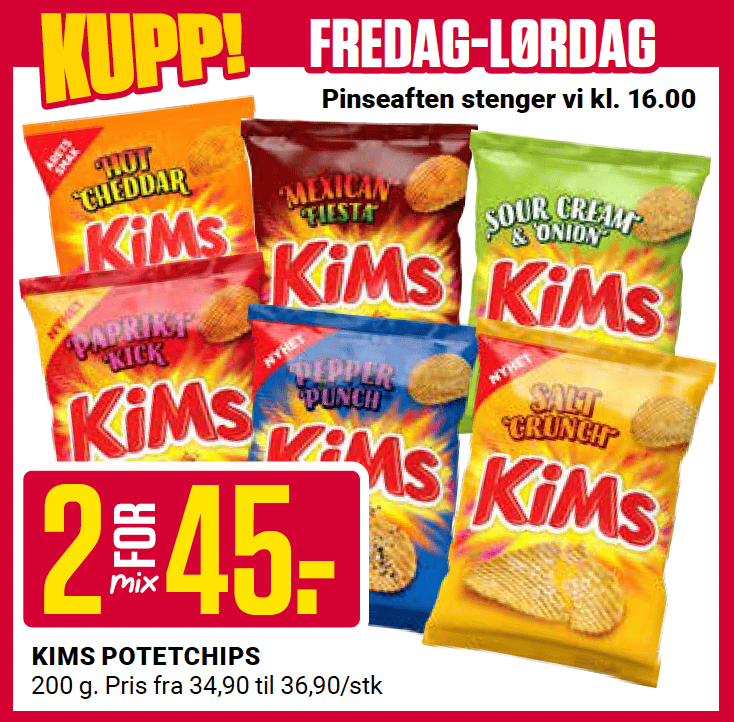 Europris Fredag Lørdag U21