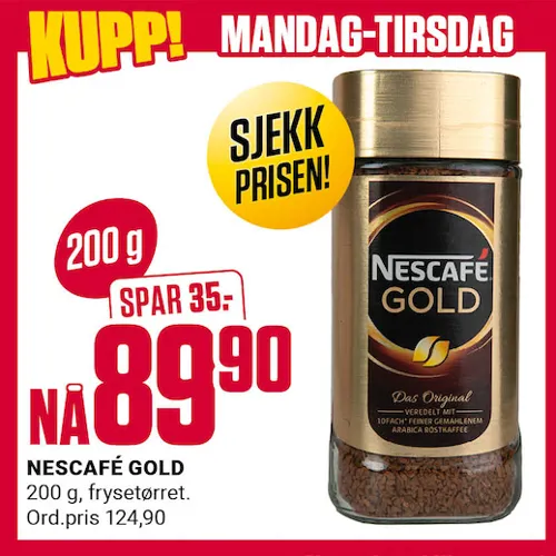 Europris Nescafe Gold U37