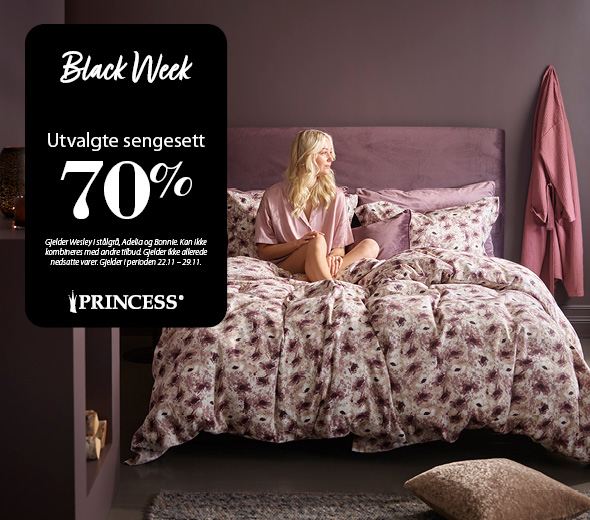Princess BW 70% Satengsengesett 22. 29.11