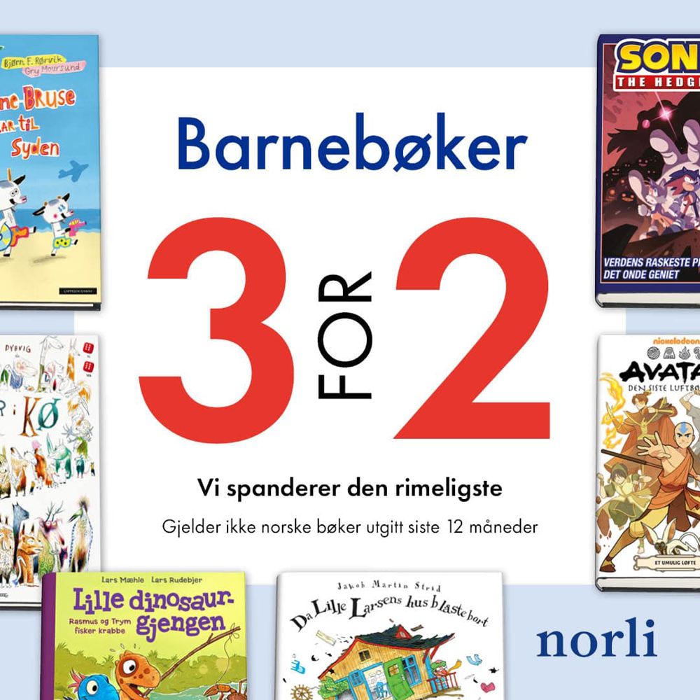 Norli 3 For 2 Barnebøker U5
