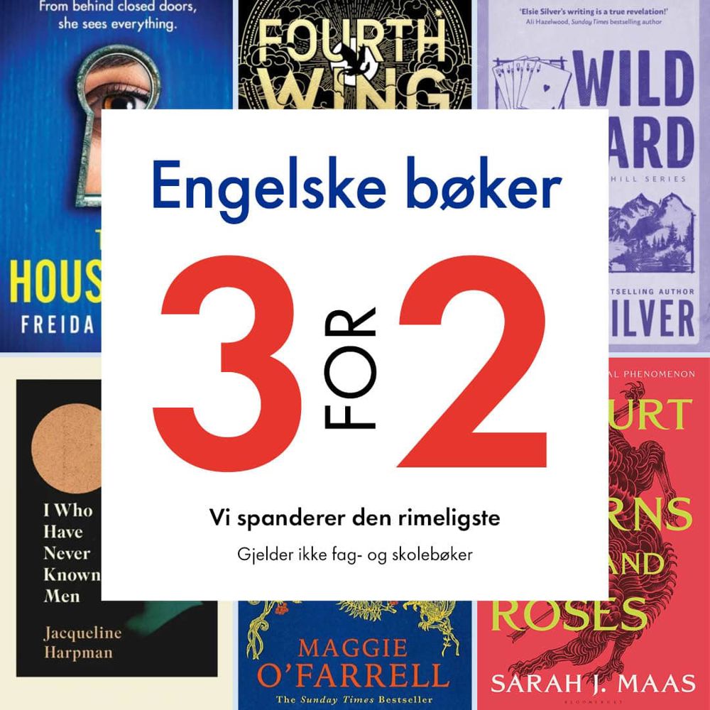 Norli 3 For 2 Engelske Bøker U40