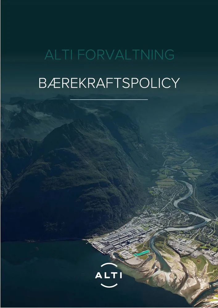 Bærekraftspolicy 01012026 (1)