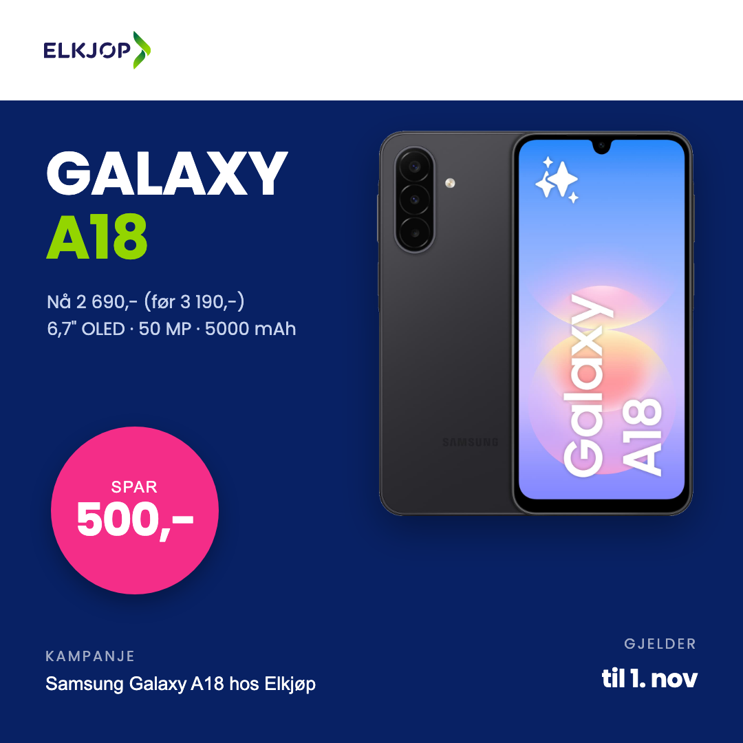 Elkjop Galaxy A18 500