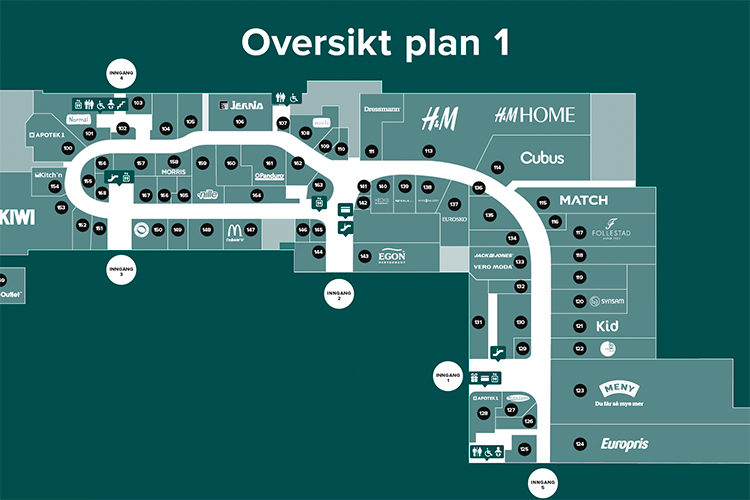 Gulskogen Senterkart