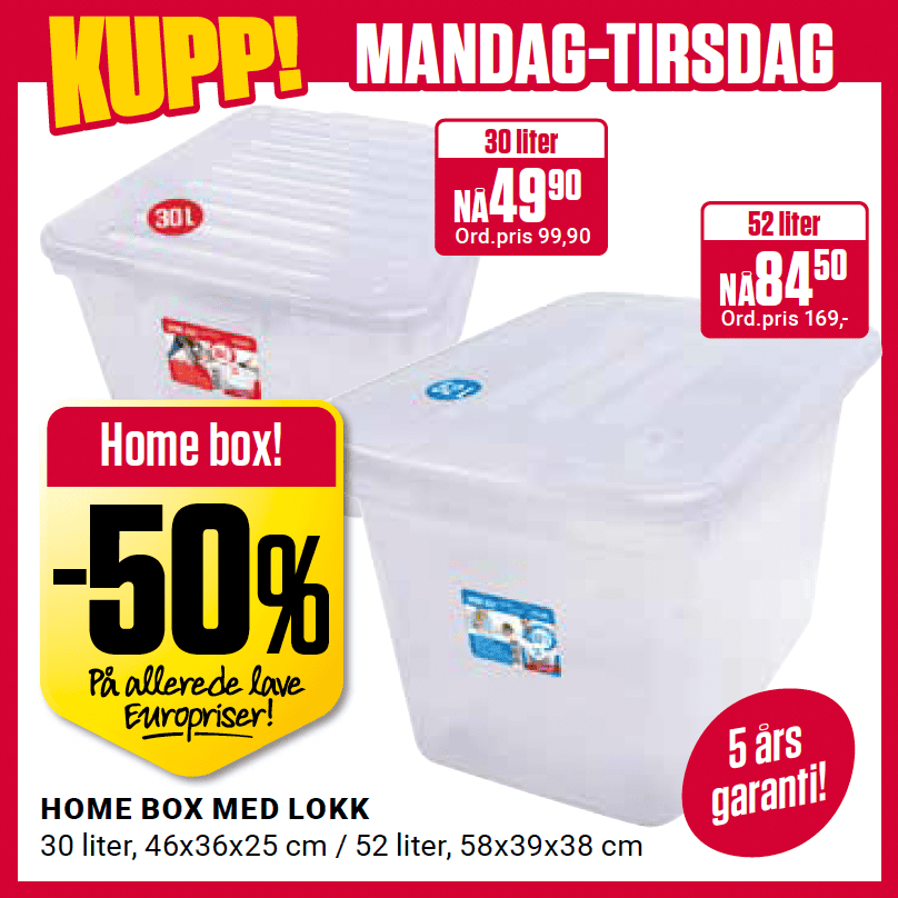Europris Man Tir U25