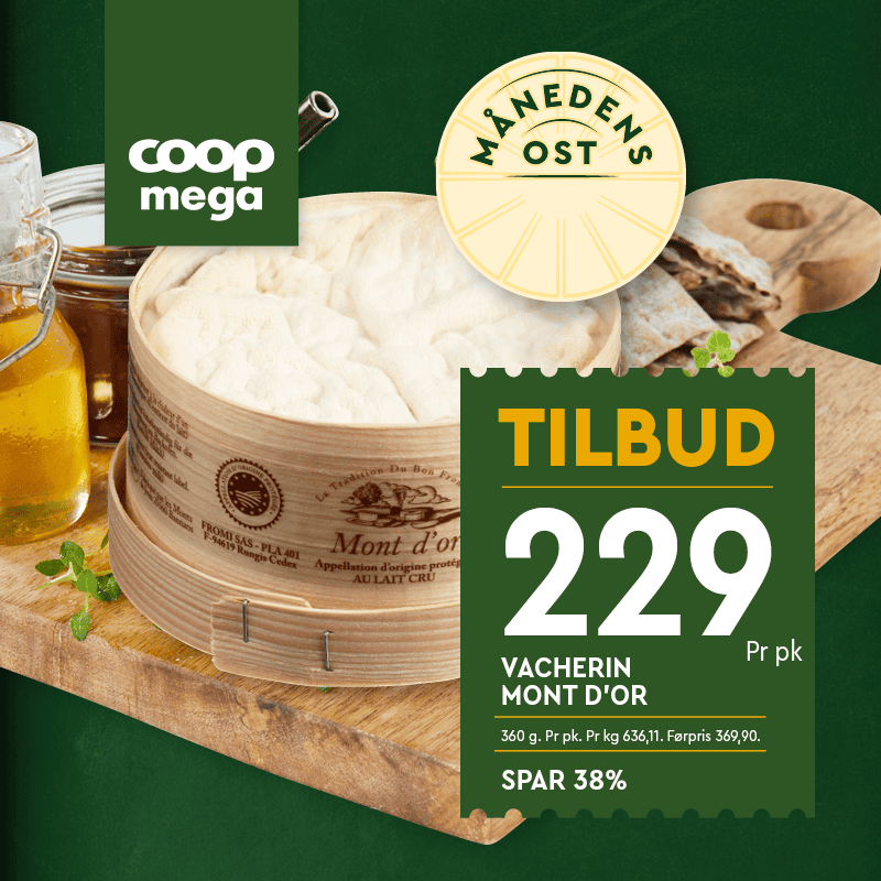 Coop Mega Månedens Ost U43