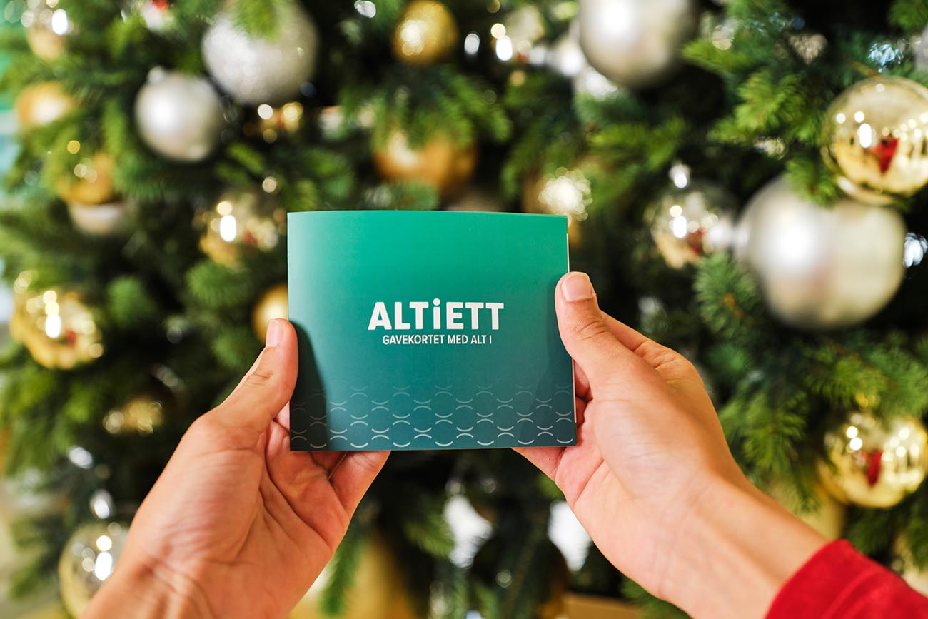 Gavekort Jul Tre Altiett K