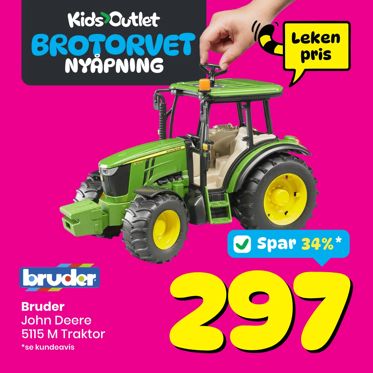 Kids Outlet Nyåpning Oasen Meta 9