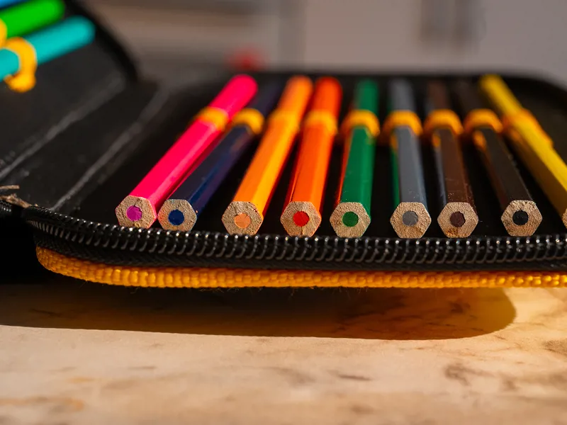Skole Blyant Fargeblyanter Skolestart