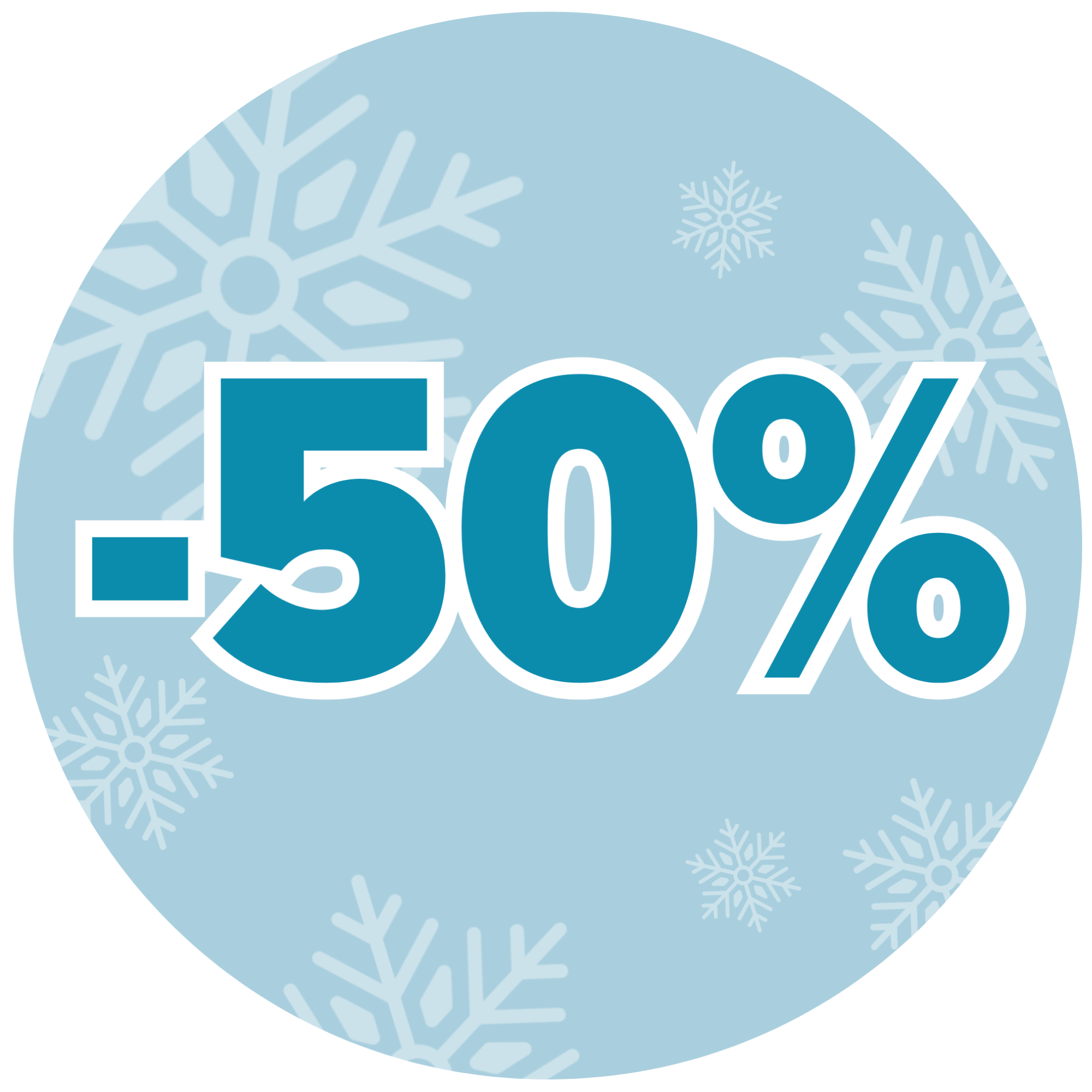 Prisbombe Vintersalg Lys 50