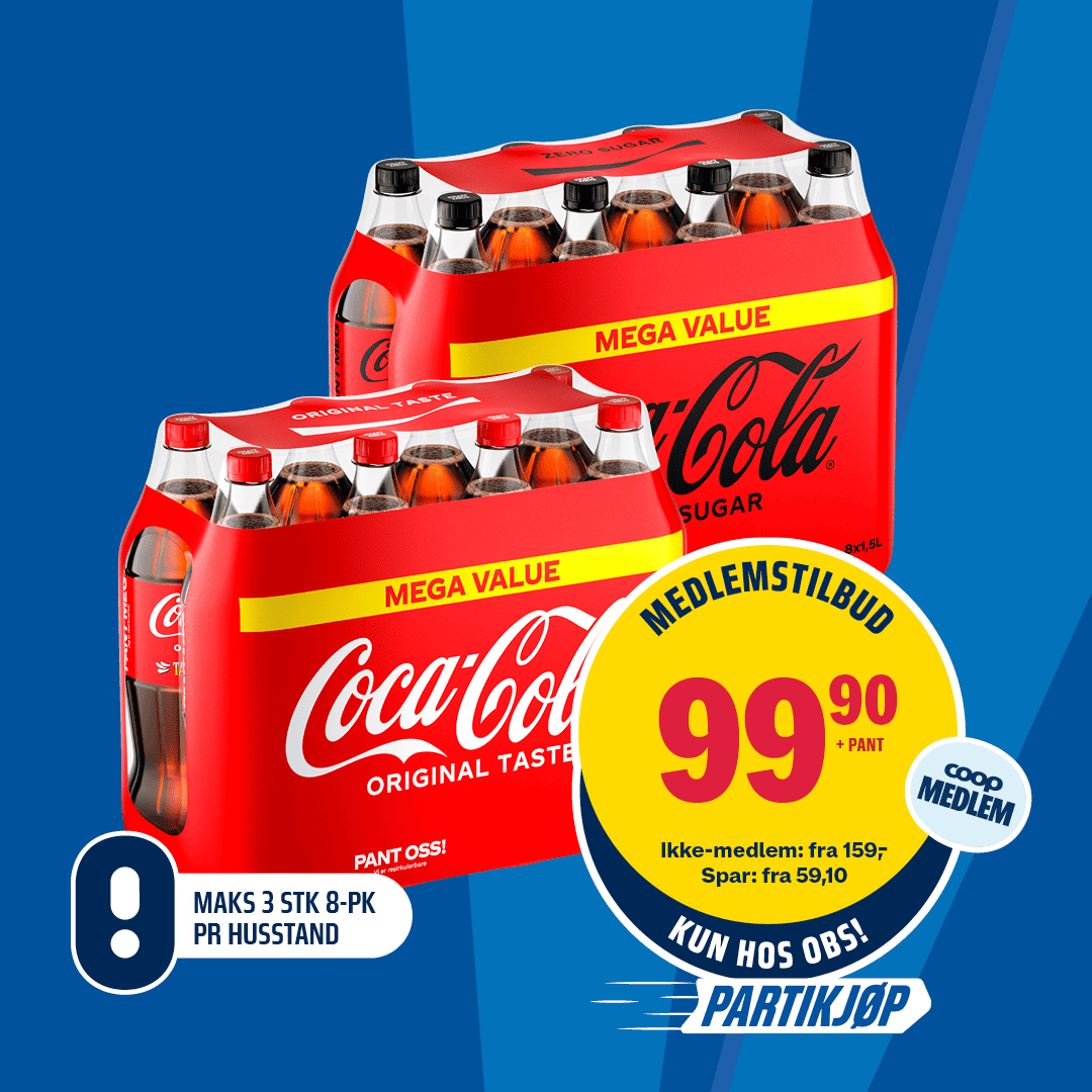 Obs Medlem Coca Cola