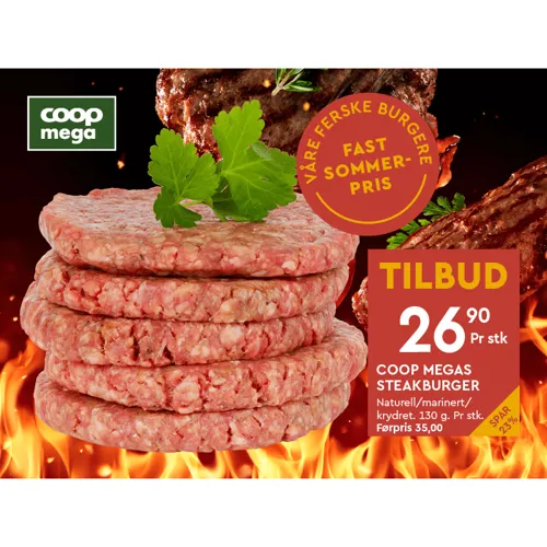 Coop Mega Steakburger U22