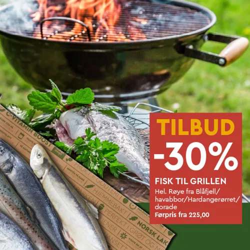Coop Mega 30% Fisk Til Grillen U29