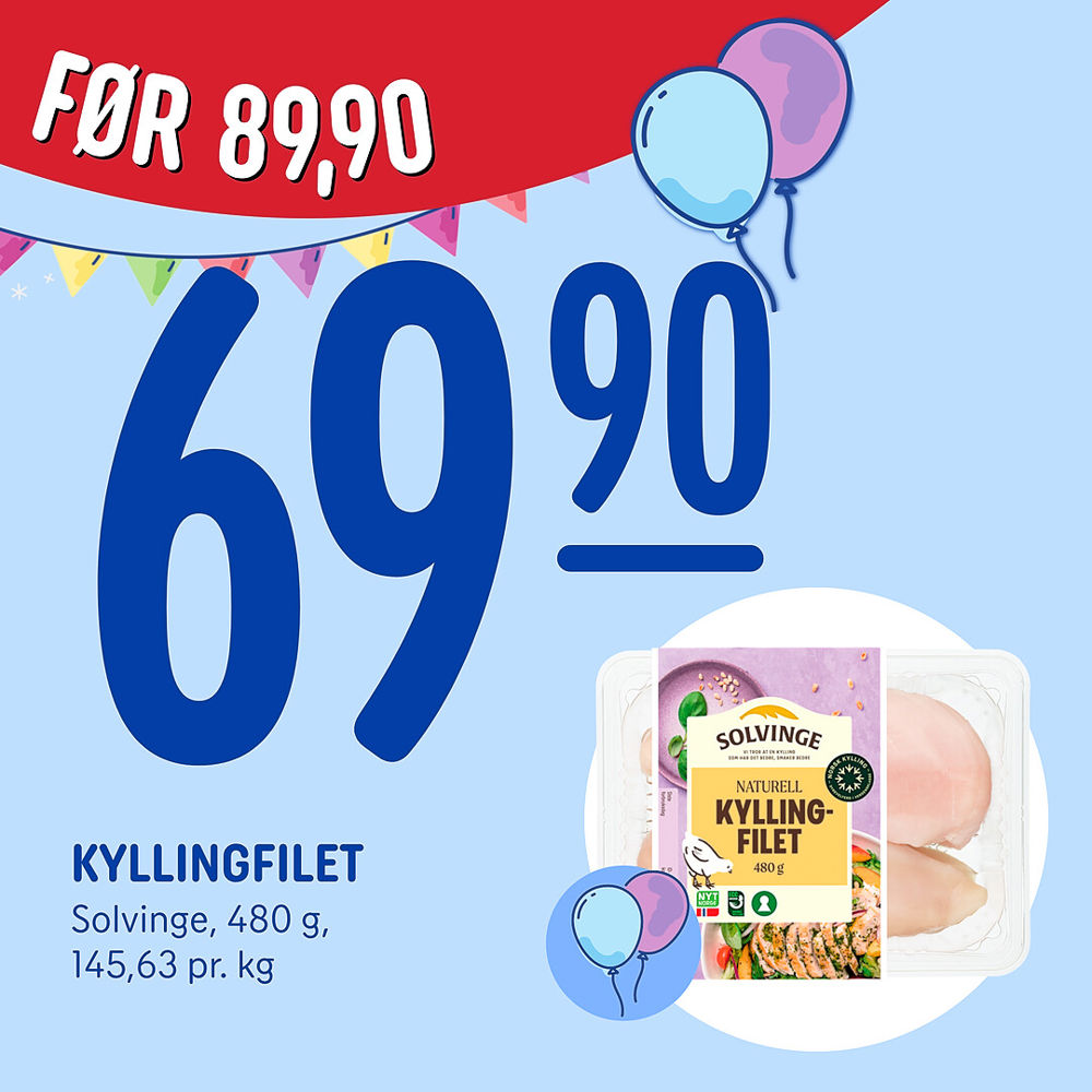 Kyllingfilet Ullevaal