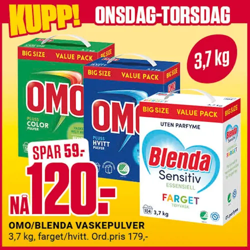 Europris Onsdag Torsdag U30