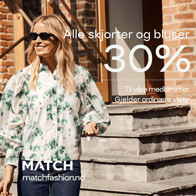 MATCH 30% Skjorter Og Bluser 5. 20. August