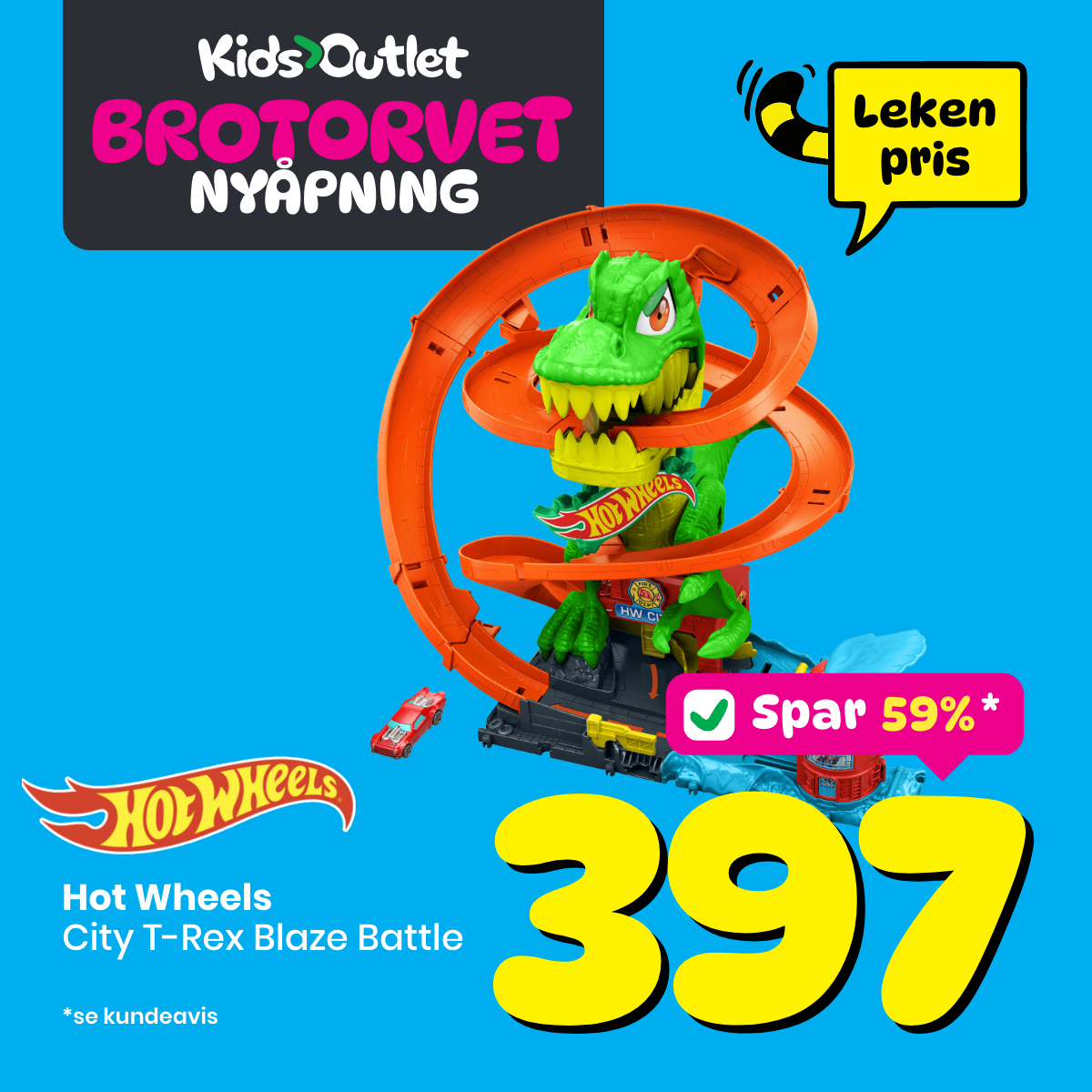 Kids Outlet Nyåpning Oasen Meta 4