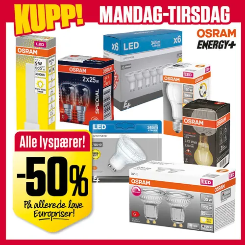 Europris Mand Tir U39