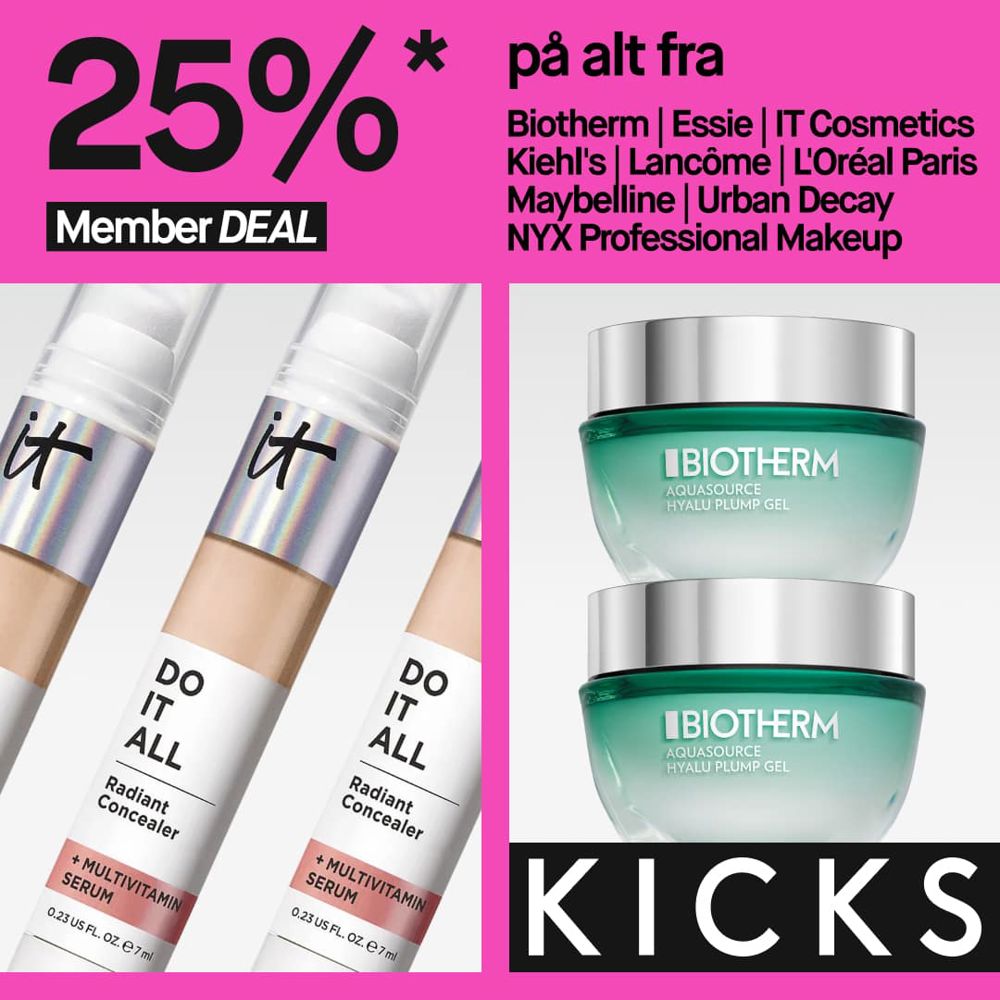 KICKS 25% På Flere Merker 28.1 17.2
