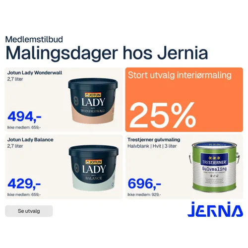 Jernia Malingsdager 3. 28.Okt