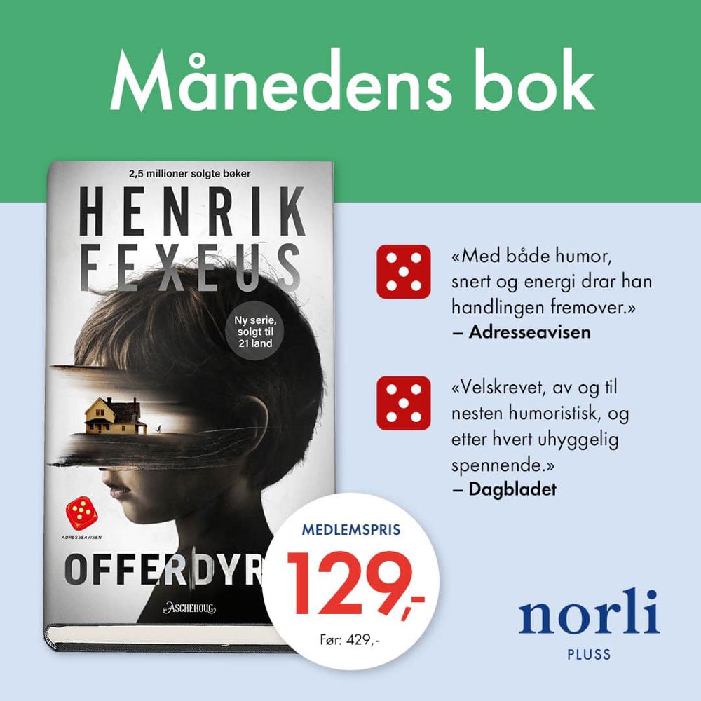 Norli Månedens Bok Mars